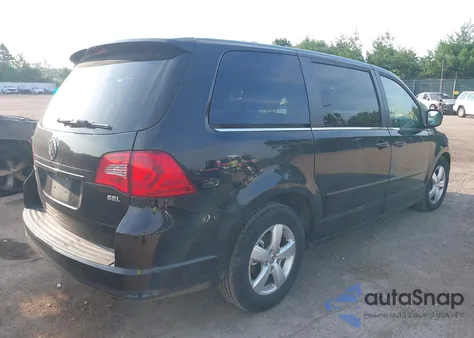 2010 Volkswagen Routan Sel z USA, uszkodzony, nr VIN 2V4RW5DX9AR242289